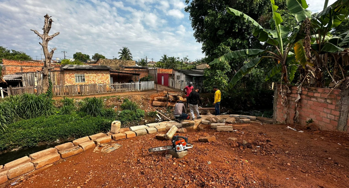Construção da nova ponte no bairro Costa e Silva entra em fase final