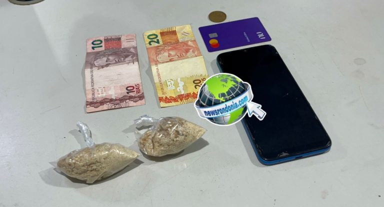 Criminoso é preso com drogas no “Beco da Eletronorte”, no bairro Aponiã