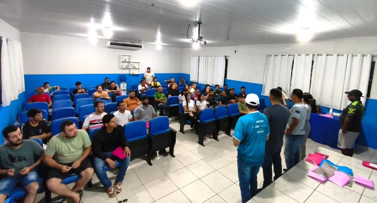 Curso de árbitros reúne mais de 60 participantes em Jaru com apoio do Governo de Rondônia