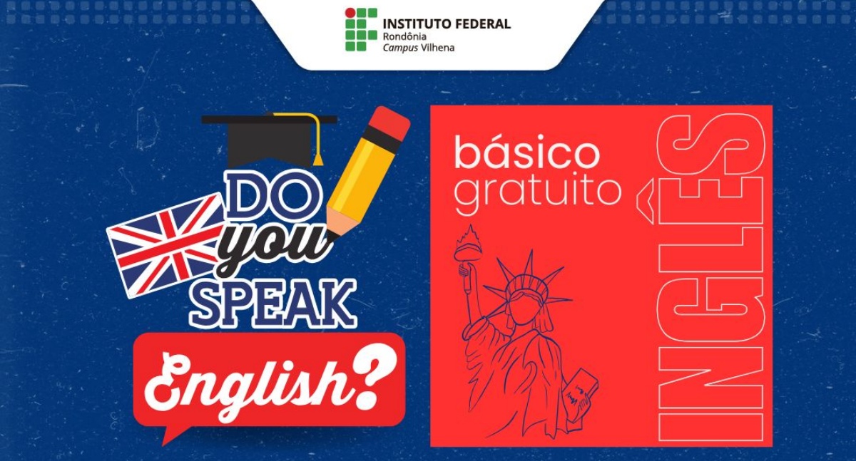 Curso gratuito de Inglês Básico abre inscrições no IFRO Vilhena