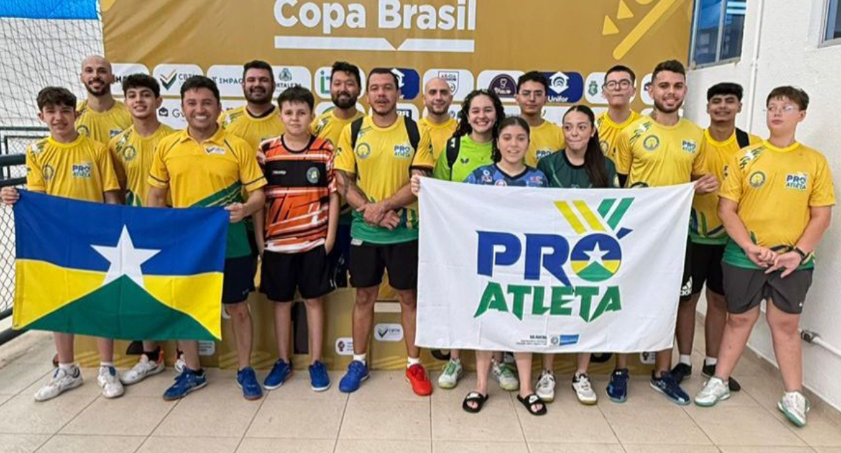 Delegação de Rondônia conquista 17 medalhas na Copa Brasil de Tênis de Mesa em Fortaleza