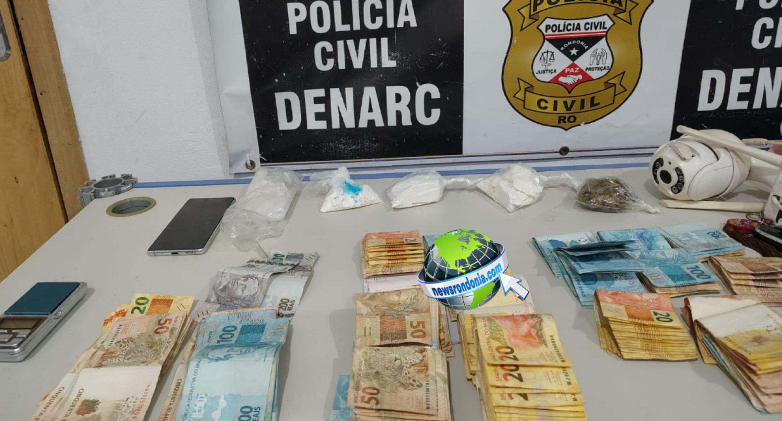 DENARC fecha boca de fumo em lava jato na zona sul de Porto Velho