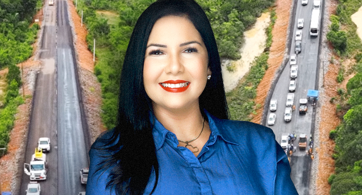 Deputada Cristiane Lopes celebra retomada do asfaltamento da BR-319