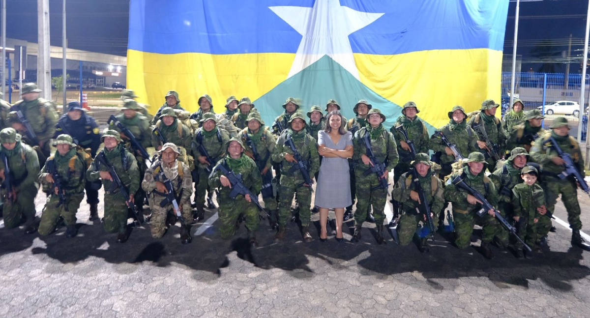 Deputada Dra. Taíssa prestigia cerimônia no Comando-Geral da Polícia Militar de Rondônia e valoriza novos policiais de fronteira