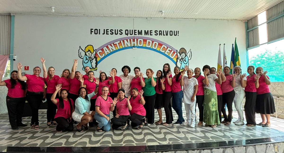 Deputada Sílvia Cristina entrega R$ 200 mil para creche Cantinho do Céu em Ji-Paraná