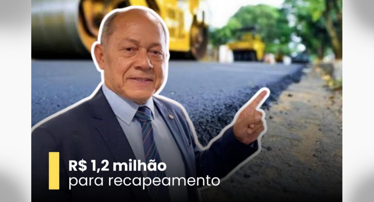Deputado Coronel Chrisóstomo garante R$ 1,2 milhão para pavimentação em Santa Luzia d’Oeste