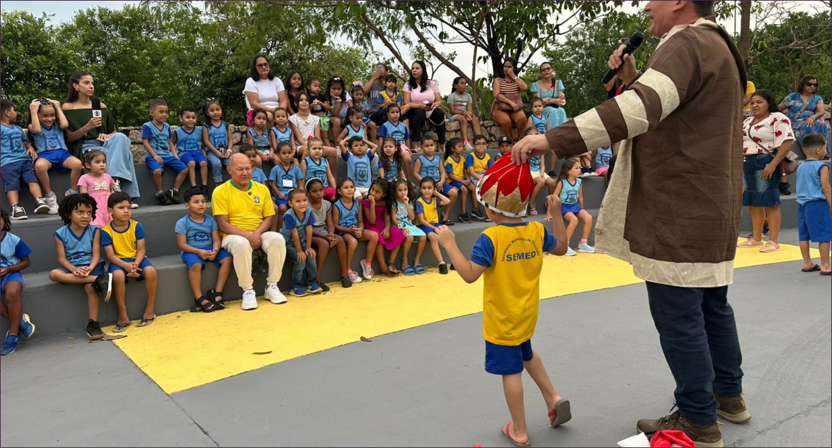 Deputado Coronel Chrisóstomo participa do Dia de Brincar em Porto Velho