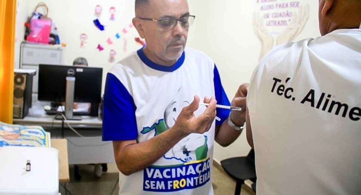 Distritos de fronteira de Porto Velho recebem ação emergencial de imunização contra sarampo