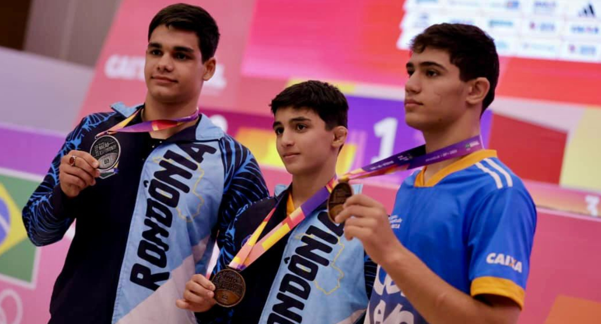 Dois bronzes e uma prata: irmãos iranianos fazem história por Rondônia nos Jogos da Juventude 2025