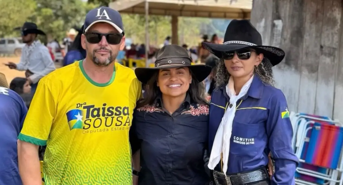 Dra. Taíssa Sousa participa da 4ª Cavalgada em Itapuã do Oeste e prestigia tradição local