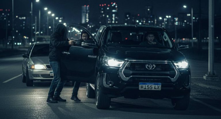 Empresário é sequestrado e tem Hilux roubada em Porto Velho