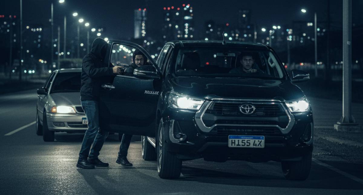 Empresário é sequestrado e tem Hilux roubada em Porto Velho