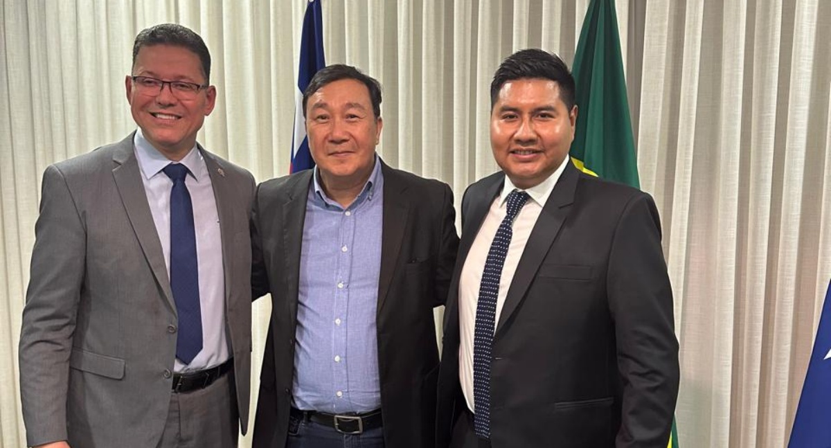 Empresários asiáticos participam de recepção a governador chileno em Rondônia