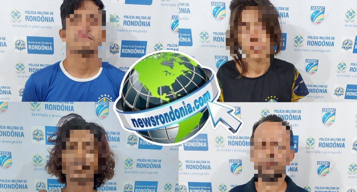 Equipe do Sargento Machado prende quatro foragidos na zona leste