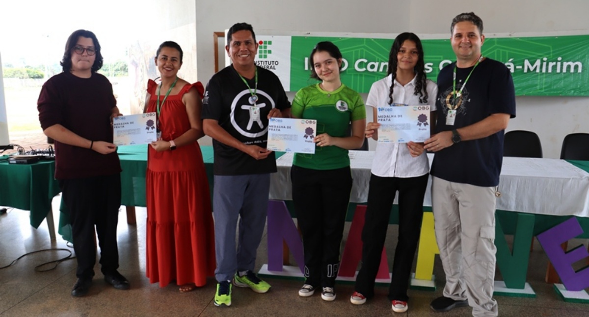 Estudantes de Guajará-Mirim conquistam ouro e vaga na final da Olimpíada Brasileira de Geografia