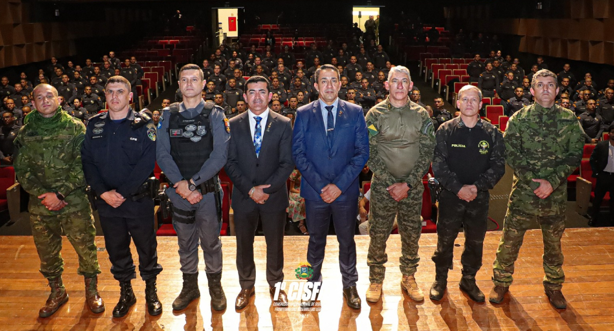 Eyder Brasil participa do 1º Congresso Internacional de Segurança de Fronteiras em Cuiabá
