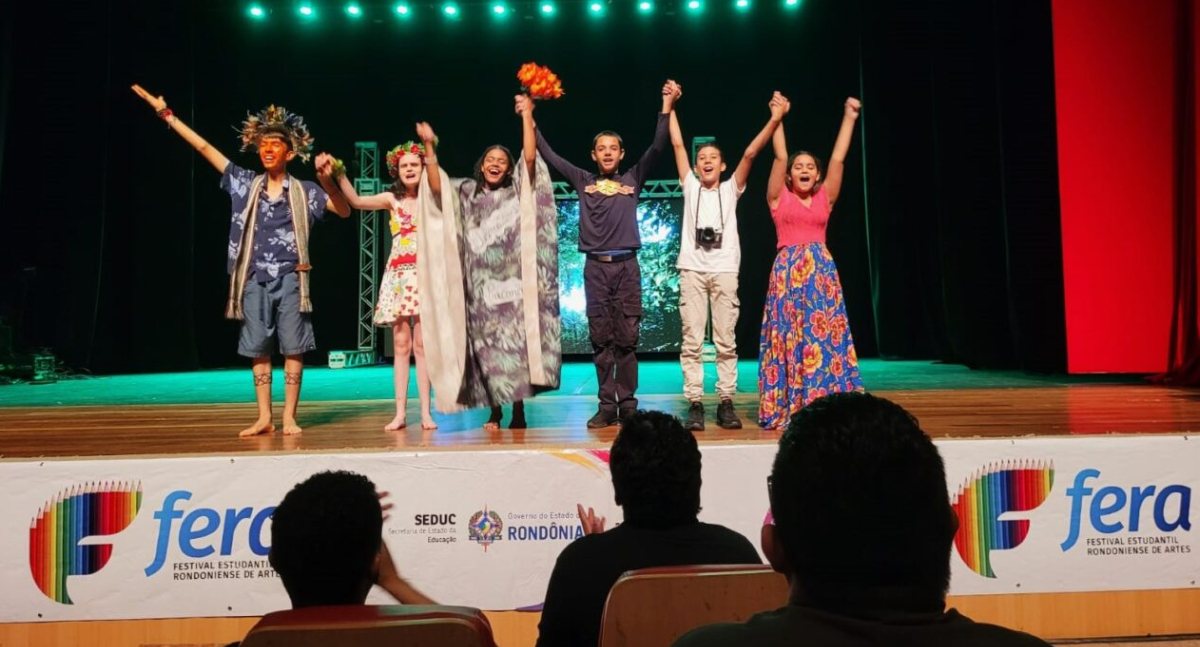 Festival Estudantil Rondoniense encerra 10ª edição com valorização da arte e cultura escolar