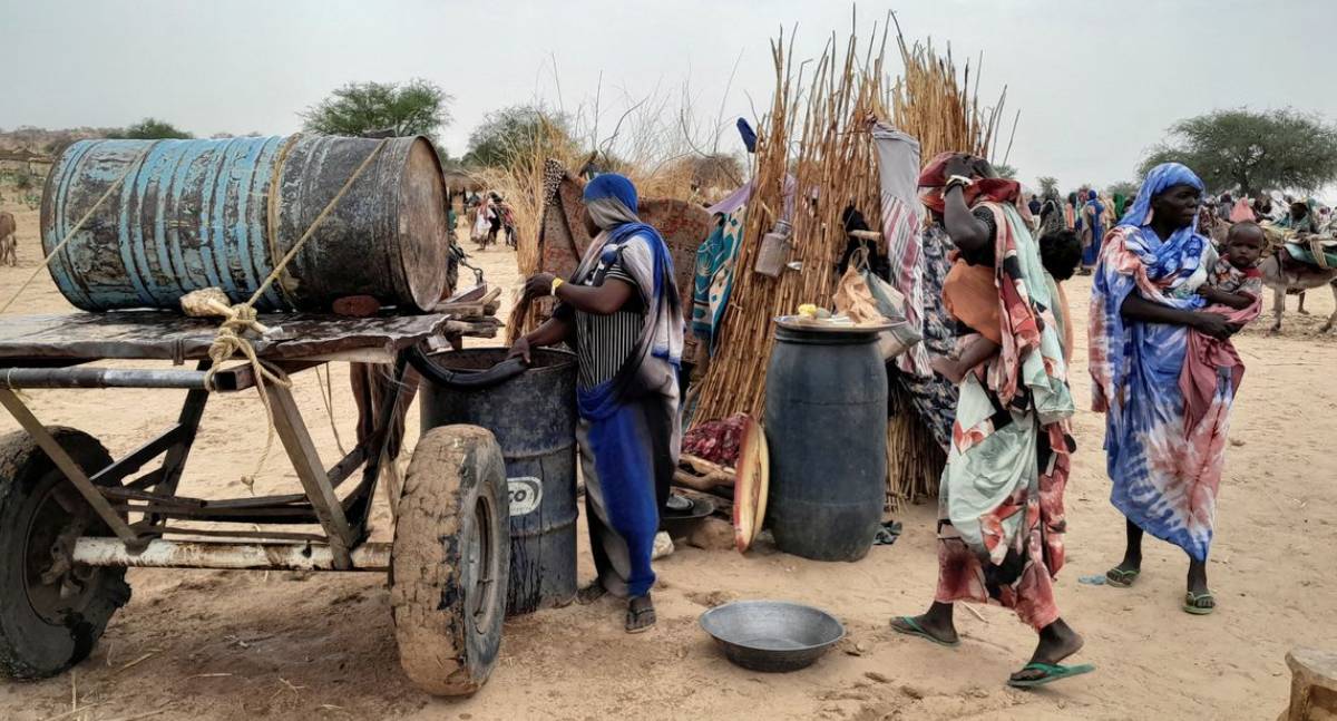 Fome e doenças causam 95 mortes em campo de deslocados no Sudão
