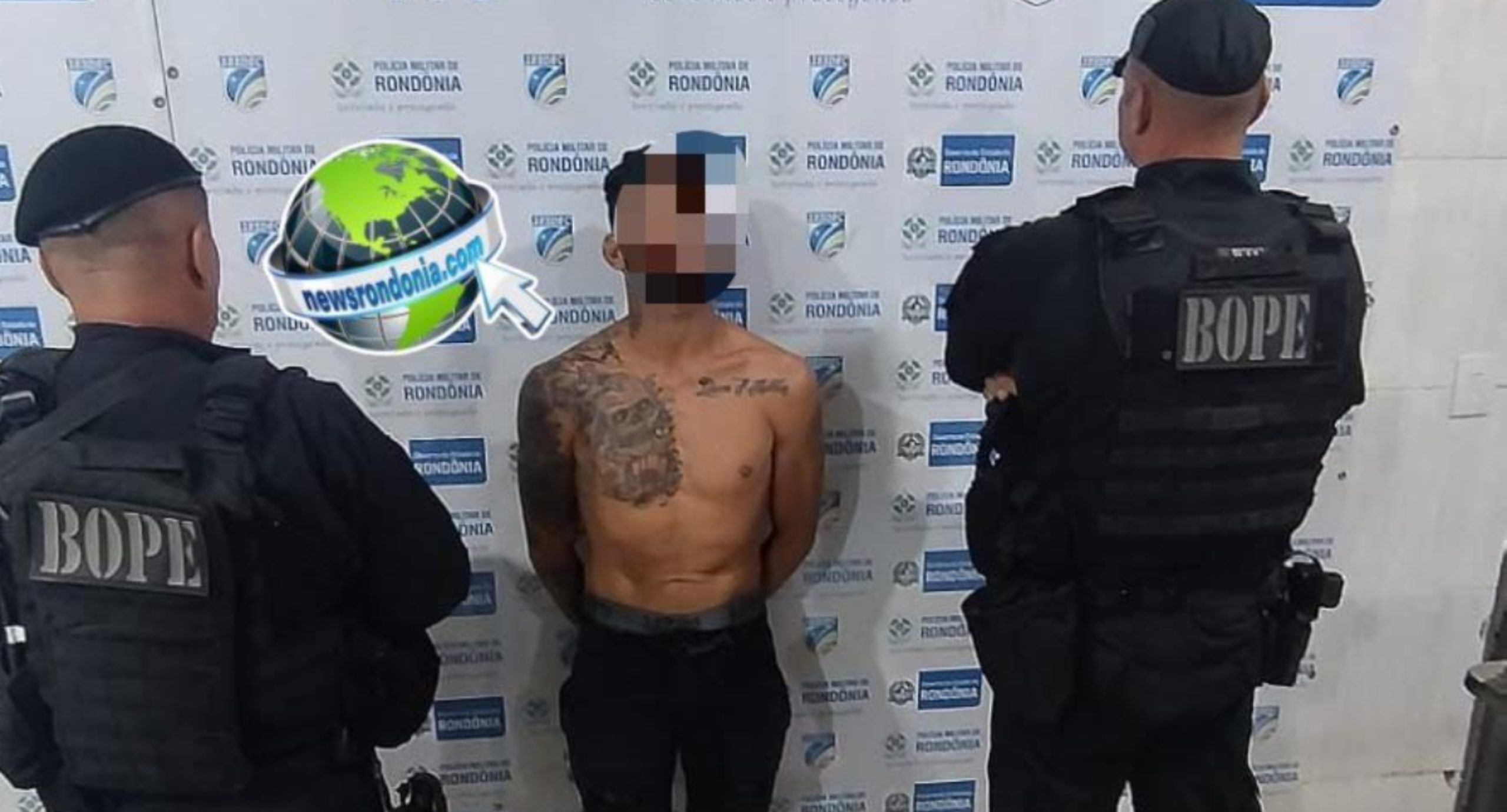 Foragido com dois mandados de prisão é preso pelo BOPE na zona sul de Porto Velho