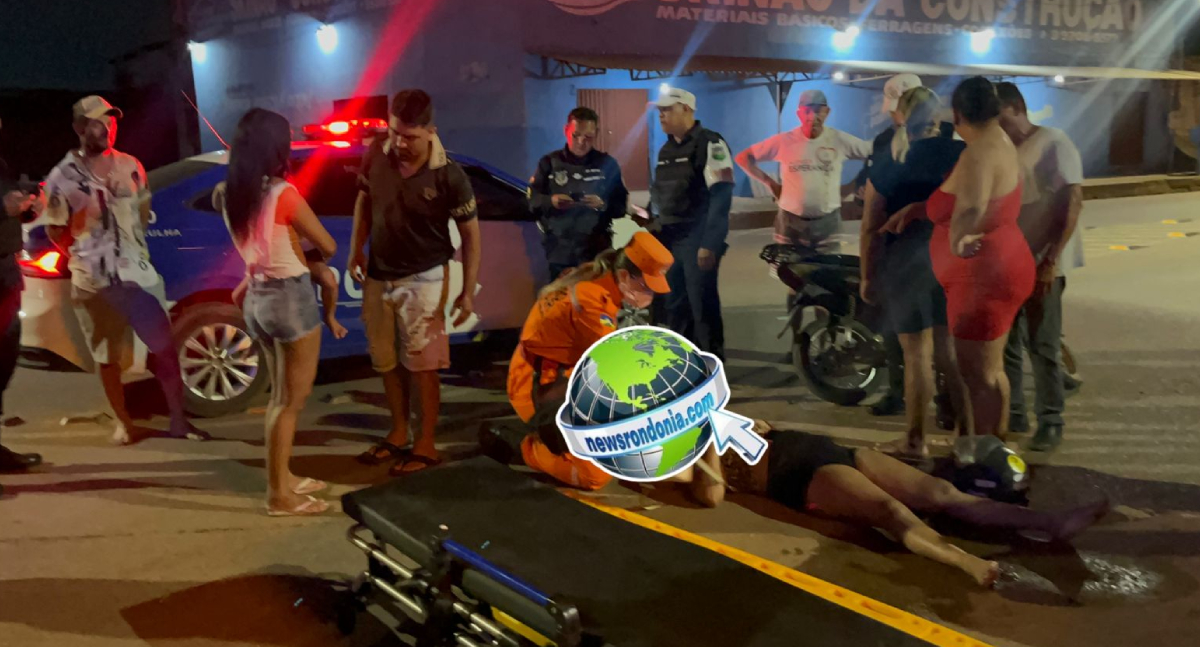 Foragido embriagado é preso após causar grave acidente entre motos no Cristal da Calama