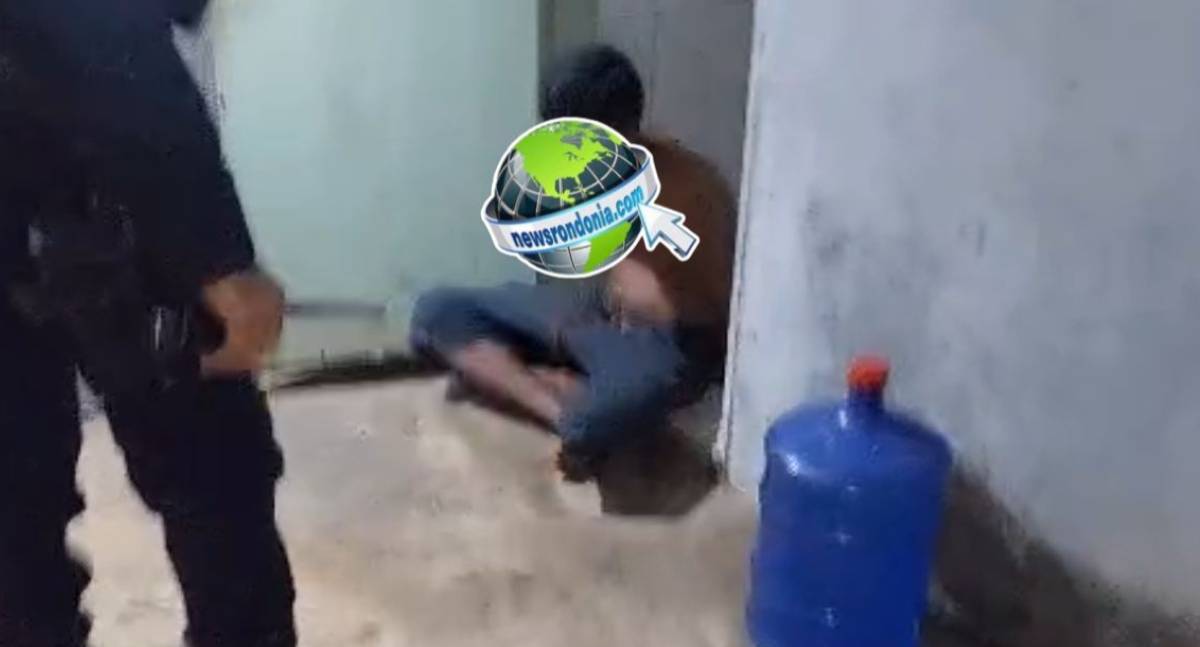 Foragido tenta fugir pelo bueiro, mas é preso pela guarnição do sgt Machado na leste