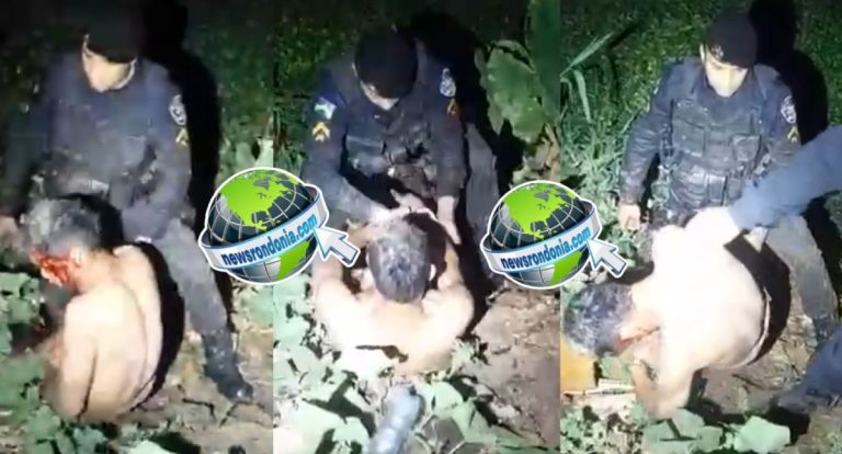 Foragido vulgo “Ratão” é preso em bueiro por equipe do sargento Machado na zona leste de Porto Velho