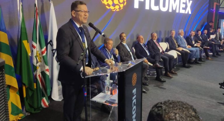 Governador Marcos Rocha destaca potencial de Rondônia durante participação na FICOMEX 2025 em Goiânia