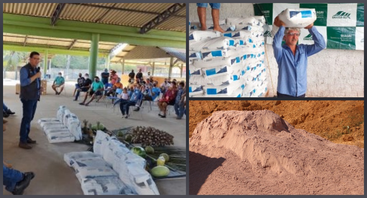 Governador Marcos Rocha já entregou mais de 5 mil toneladas de calcário aos produtores de Rondônia em 2025