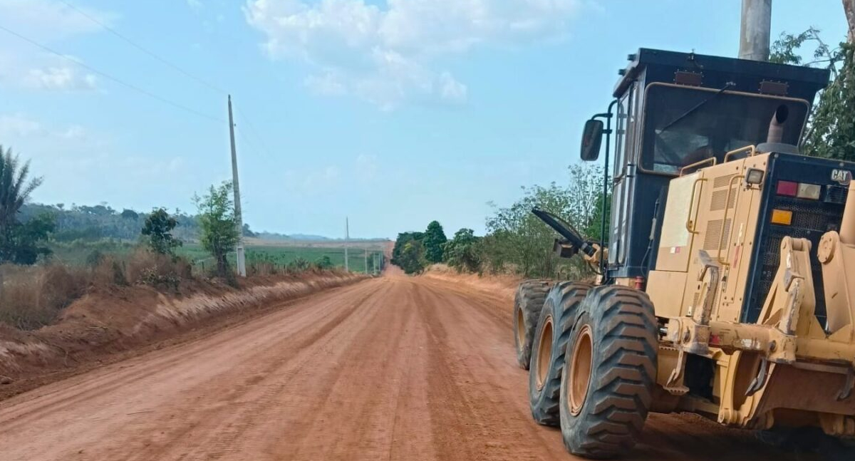 Governo de RO recupera 26 km da RO-457, no trecho entre BR-421 e Alto Paraíso