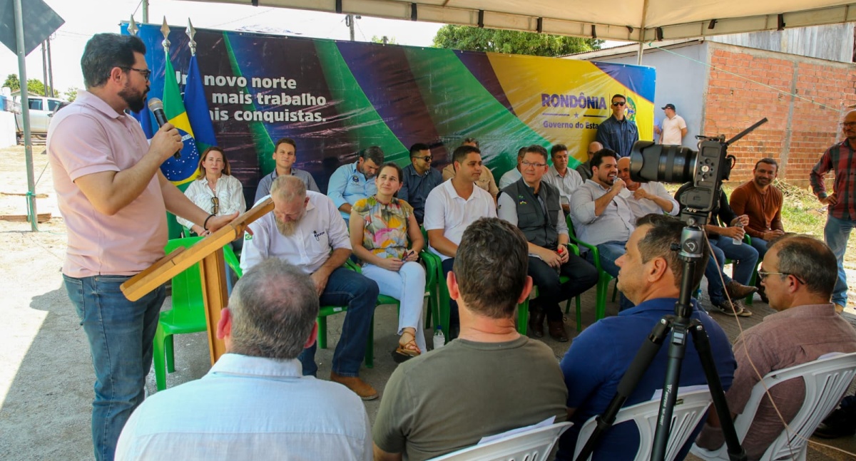Governo de Rondônia inaugura unidade da Idaron em Novo Horizonte do Oeste