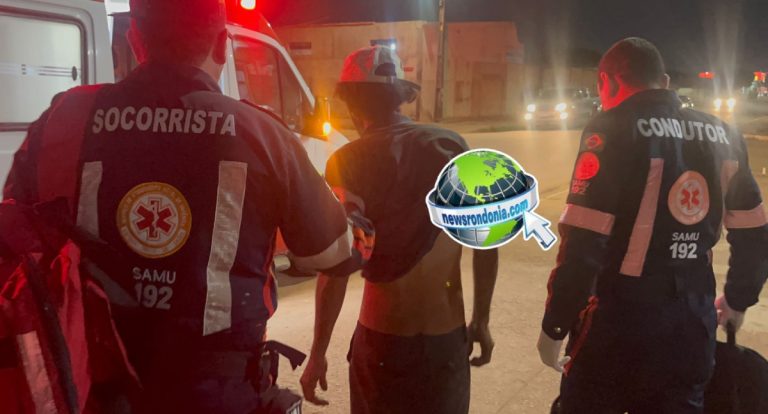 Homem é esfaqueado nas costas durante briga na zona leste de Porto Velho