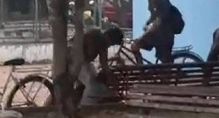Homem esfaqueado é socorrido com ferimento na barriga em RO