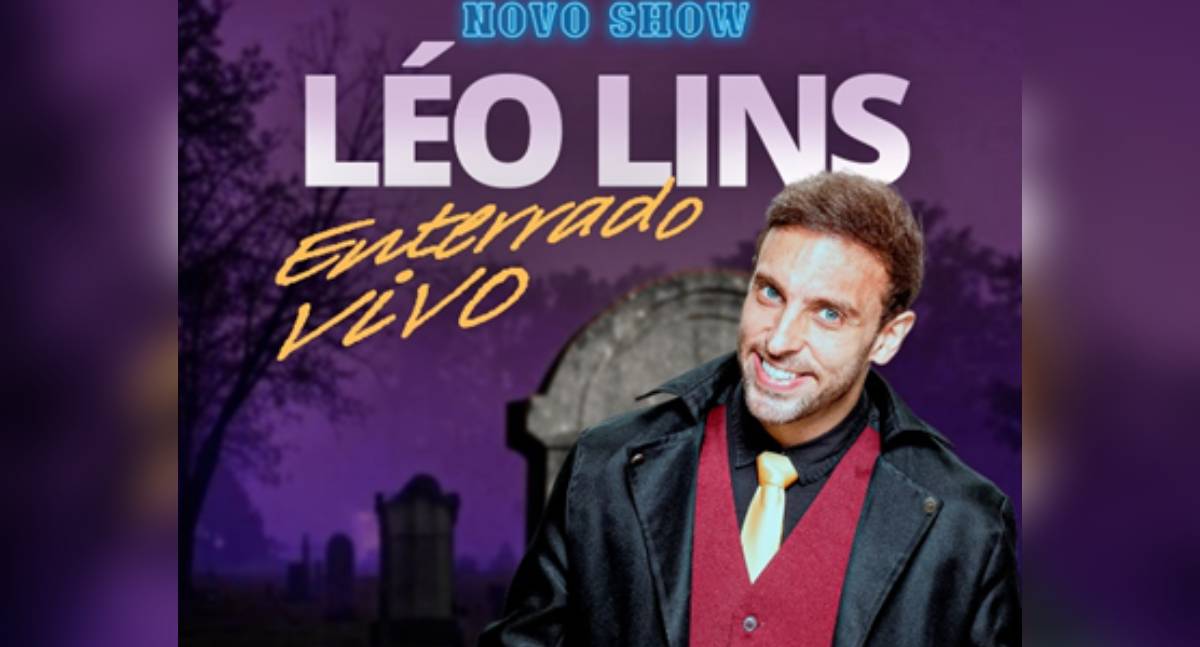 Humorista Léo Lins traz show "Enterrado Vivo" a Porto Velho