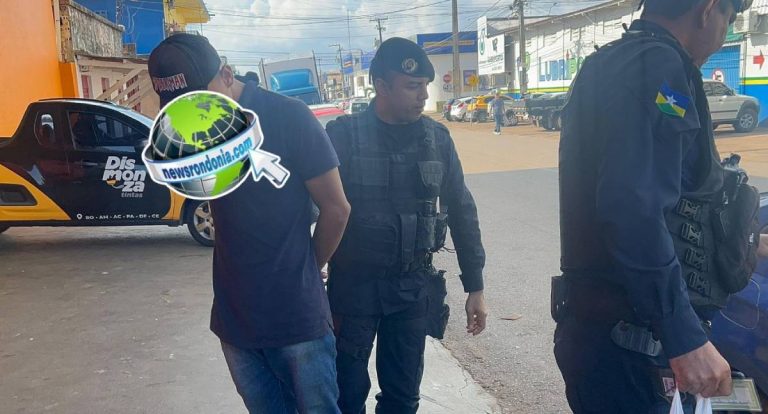 Jovem é preso após tentar furtar calabresa de supermercado em Porto Velho