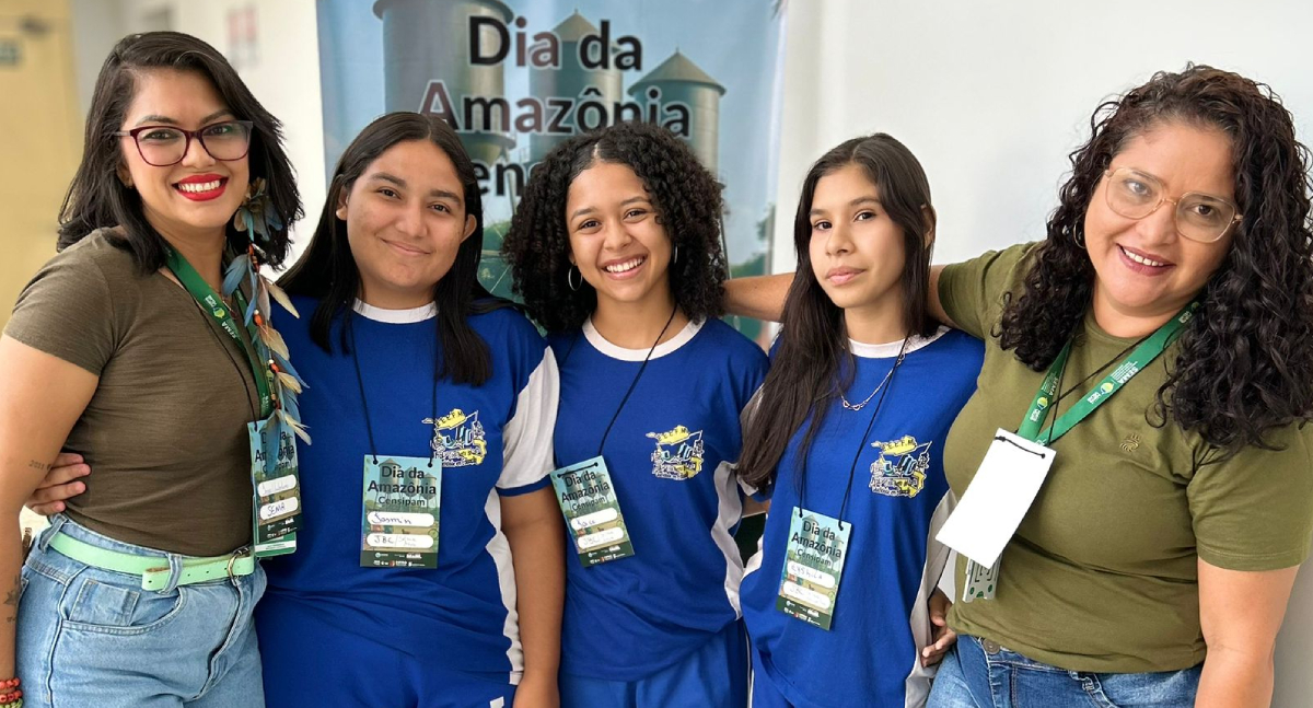 Jovens aprendem sobre povos indígenas e preservação da Amazônia em evento do Censipam e Sema