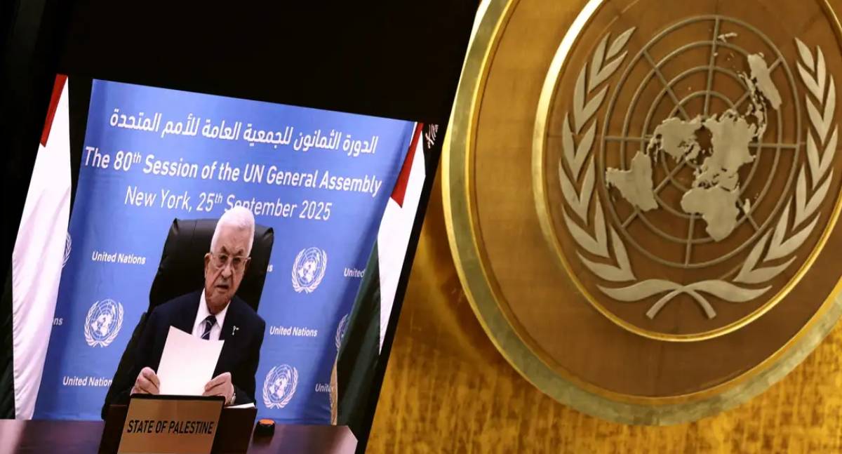 Mahmoud Abbas pede Estado Palestino com apoio da ONU