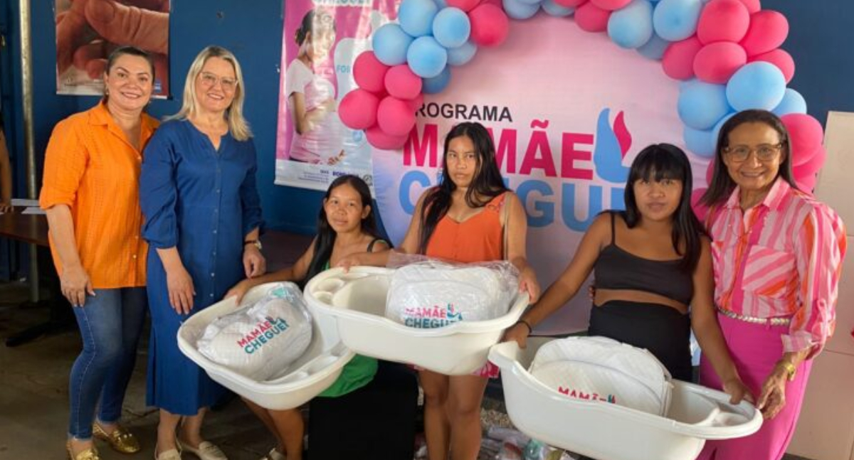 Mais de 30 kits do programa Mamãe Cheguei são entregues em Ji-Paraná pelo governo de Rondônia