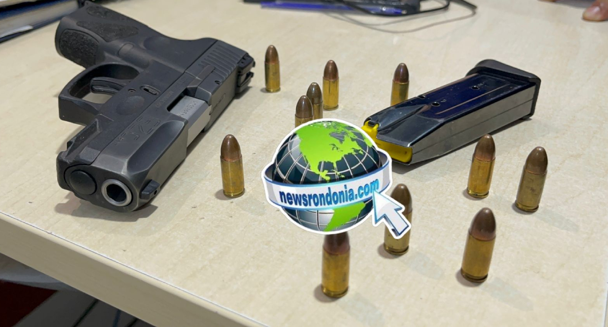 Vídeo maker de vereador é preso com arma em veículo oficial na BR-364