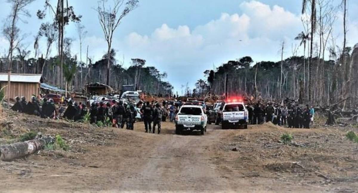 Membros da LCP atacam fazenda em Mutum Paraná