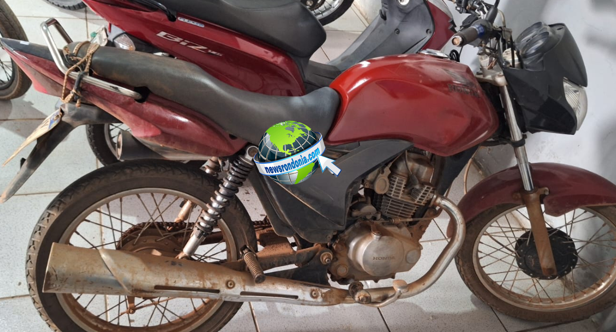 Motocicleta furtada há 10 anos é recuperada pelo Cavalo de Aço na Zona Sul de Porto Velho