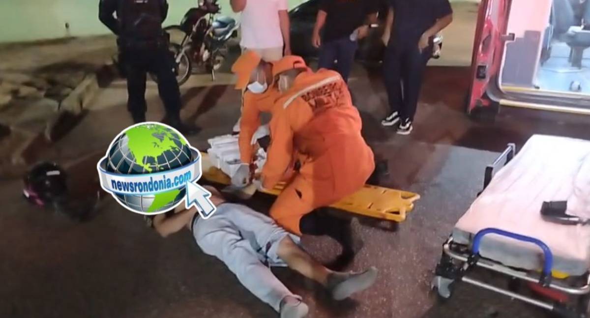 Motociclista fica gravemente ferido em acidente com HR-V na Calama