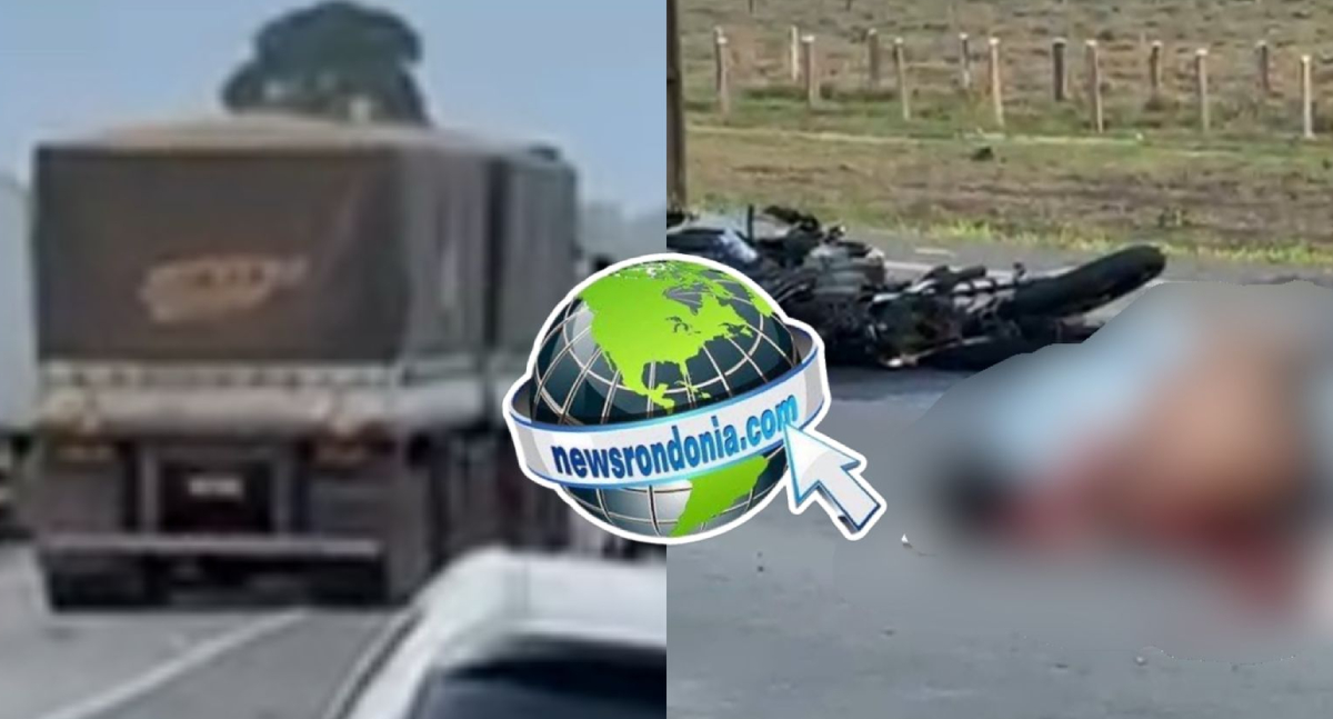 Motociclista tem corpo dilacerado em acidente com carreta na BR-364
