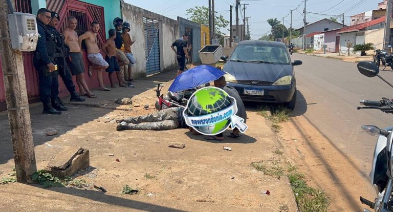 Motociclista tenta dar “grau” e sofre grave acidente na zona sul