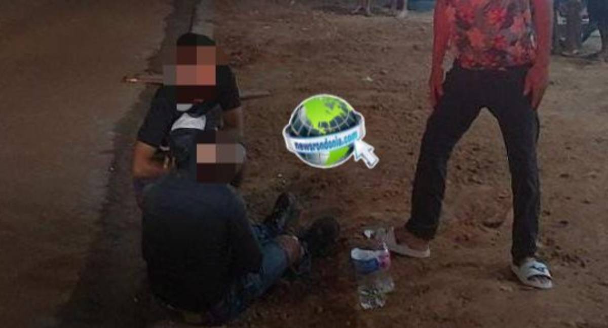 Motorista de caminhonete foge depois de causar acidente e deixar motociclista ferido
