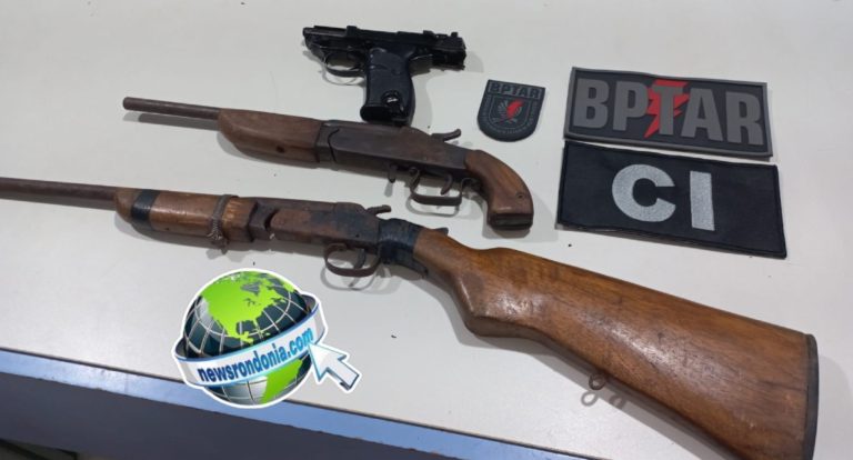Mulher é presa com três armas em residencial na zona sul