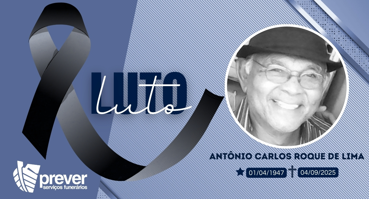 Nota de falecimento: Antônio Carlos Roque de Lima