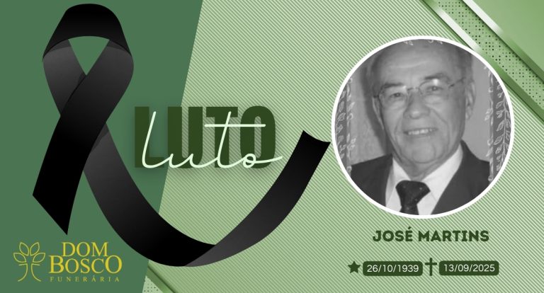 Nota de falecimento: José Martins
