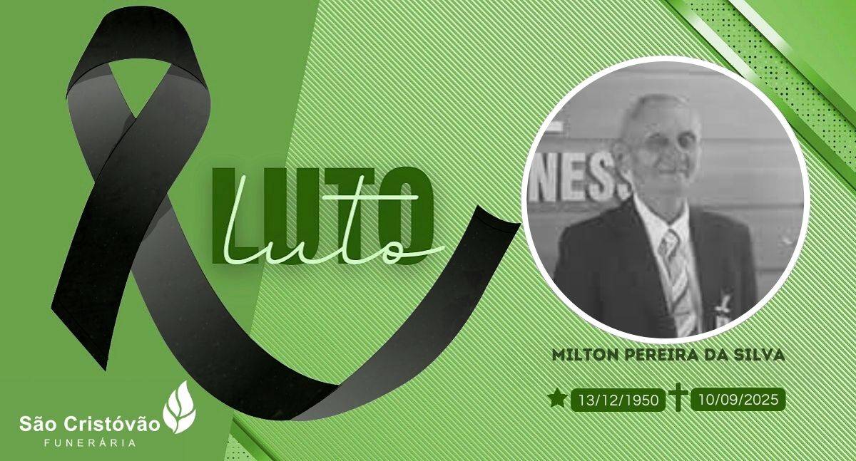 NOTA DE PESAR: Milton Pereira da Silva