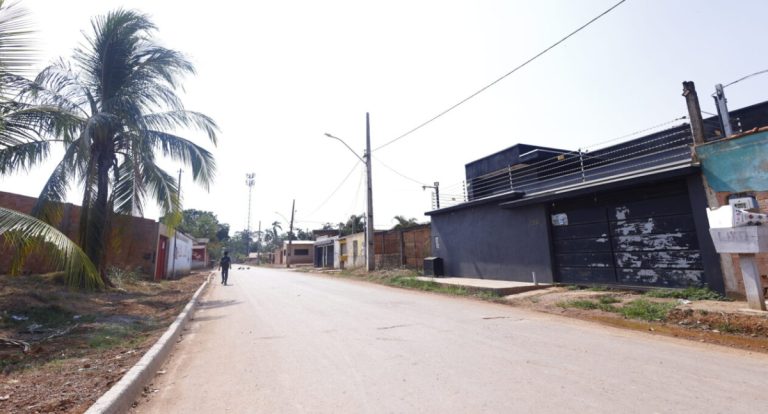 Obras de pavimentação no Bairro Jardim Santana em Porto Velho melhoram mobilidade e desenvolvimento