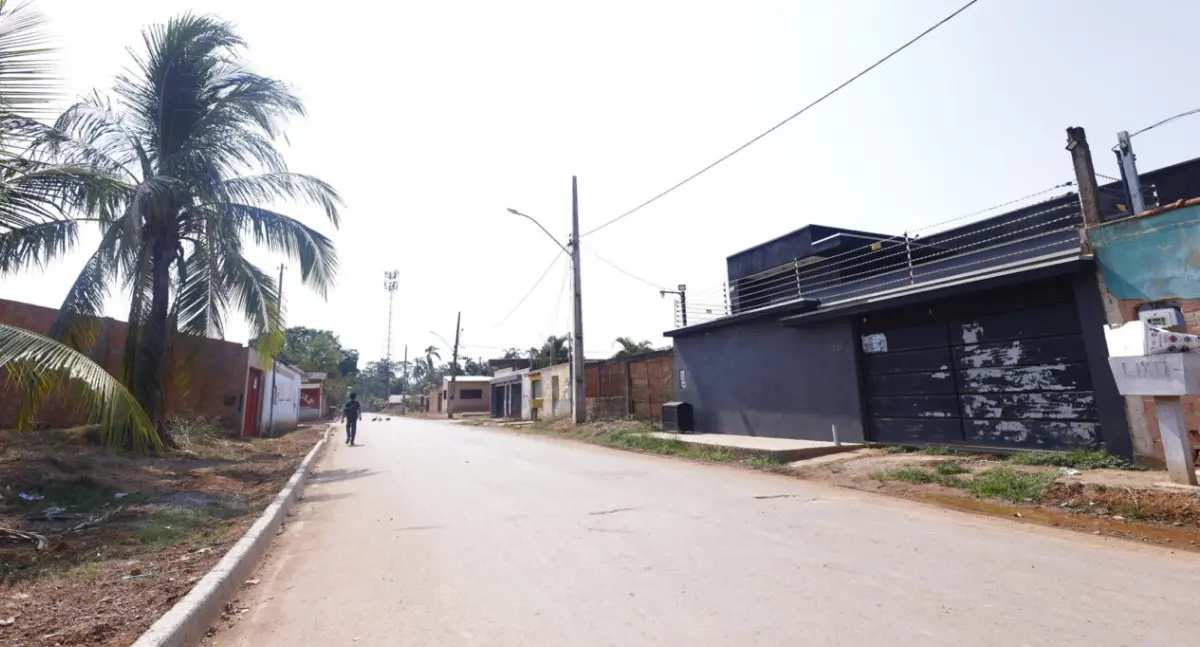 Obras de pavimentação no Bairro Jardim Santana em Porto Velho melhoram mobilidade e desenvolvimento